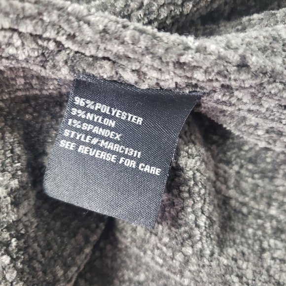 BNCI brown chenille long open front cardigan size medium - Picture 8 of 8